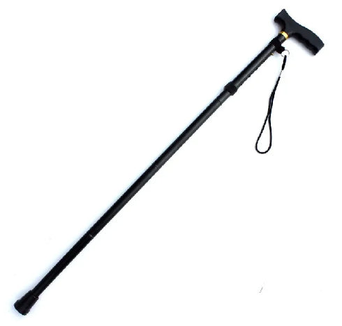 Adjustable Height Aluminum Alloy Walking Stick